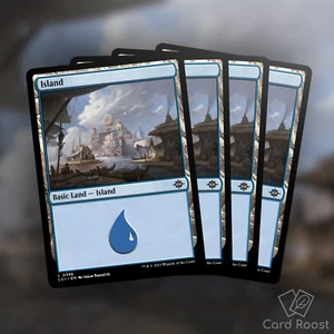 MTG Magic x4 Island 0396 The Lost Caverns of Ixalan LCI Playset - Bild 1 von 1