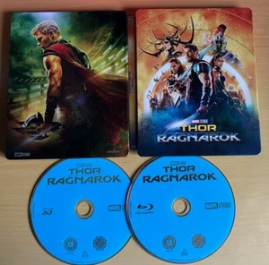 THOR RAGNAROK 3D BLU-RAY STEELBOOK EDITION - Picture 1 of 1