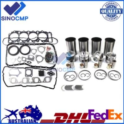 4HK1 Engine Rebuild Kit For Chevrolet Isuzu NPR NQR NRR Truck 5.2L Diesel - Image 1 of 4