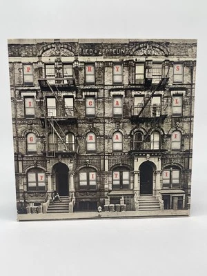 LED ZEPPELIN PHYSICAL GRAFFITI 12" LP VG+ VINYL GATEFOLD 1ST FIDELATONE PRESSING - Image 1 of 4