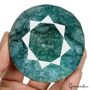 Enorme piedra preciosa tamaño museo esmeralda verde brasileña natural corte redondo 1570 quilates - Imagen 1 de 6
