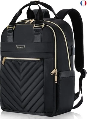 Sac à dos pour ordinateur portable de 15,6" pour femme - Photo 1/4