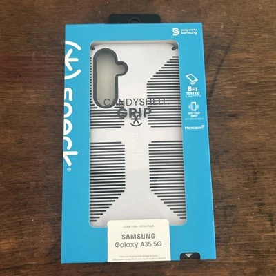 Speck Candyshell Grip Samsung Galaxy A35 5G White & Black Protective Phone Case  - Image 1 of 4