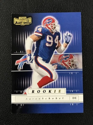 2001 Playoff Preferred #170 Aaron Schobel Buffalo Bills /1100 RC - Image 1 of 2