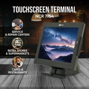 💲 NCR 7754 POS Touchscreen Computer for Restaurant Bar Cafeteria 6-mo. Warranty - Picture 1 of 14
