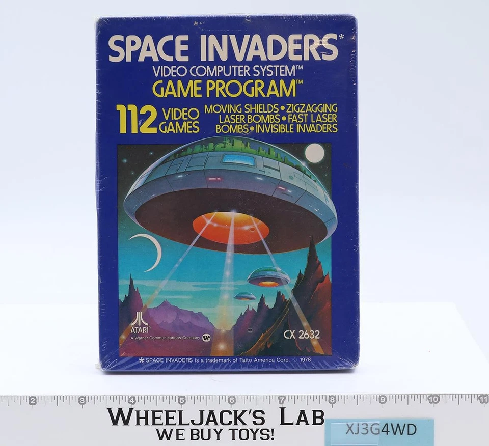 Space Invaders Atari 2600 1978 NEW SEALED Video Game Cartridge - Image 1 of 4