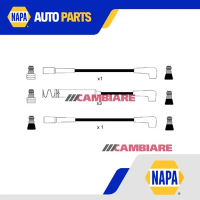 Juego de cables de encendido HT para OPEL KADETT D, E 1.3 79 a 93 Calidad Cambiare Foto 1 de 4