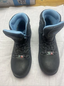 AVENGER Womens Framer 6in Composite Toe Waterproof Black Work Boots (A7127) - Picture 1 of 4