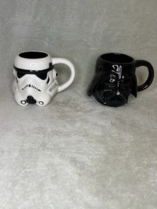 STAR WARS 3D Mug Storm Trooper & Darth Vader Mug 2015 Collection For Kohl’s - Picture 1 of 7
