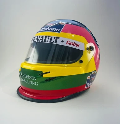 JACQUES VILLENEUVE 1997 HELMET (FULL SIZE - SCALE 1/1) BRAND NEW - Image 1 of 4