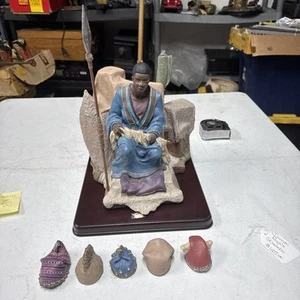 Duncan Royale “gbadebo” Figurine Sculpture  RARE SIZE LIMITED - Picture 1 of 19