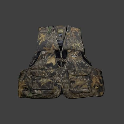 Quail Unlimited Medium Mossy Oak Hunting Vest Camouflage - Image 1 of 4