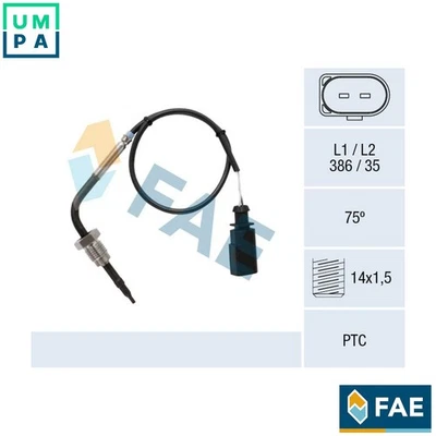 SENSOR EXHAUST GAS TEMPERATURE 68084 FOR VW AUDI A4/B8/Allroad A5/Sportback 3.0L - Image 1 of 4