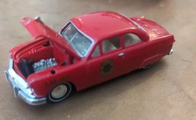 Racing Champions Police Fire 1950 Ford Coupe,, 1:64, Excellent - Image 1 of 4
