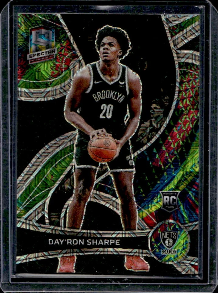 2021-22 Spectra Day Ron Sharpe RC Meta Rookie #23/25 Nets - Image 1 of 2