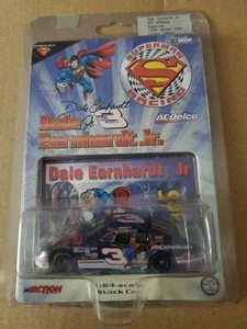 1999 Action Superman Racing Dale Earnhardt Jr #3 AC Delco Maßstab 1:64 Monte Carlo - Bild 1 von 3