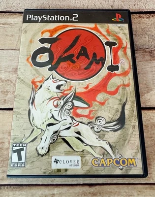 Okami - Sony PlayStation 2 (2006) PS2 Compete CIB - Image 1 of 4