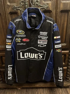 Chaqueta Lowe’s Jimmie Johnson NASCAR. Talla grande Foto 1 de 3