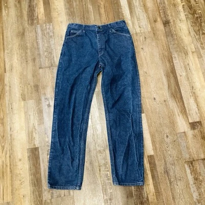 Pantalones de mezclilla Bulwark FR para hombre 36x34 azules ropa de trabajo resistente al fuego Foto 1 de 4