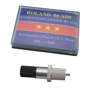 Cemented Carbide 45° HQ Blades for Roland GCC LiYu Vinyl Cutter Cutting Plotter - Picture 1 of 9