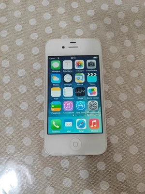Apple iPhone 4 8gb Cdma A1349 Bianco White 2907 - Immagine 1 di 4