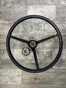 Dodge Truck Steering Wheel 1969-1971 Mopar 3-Spoke Black Steering Wheel 2952777 - Bild 1 von 7