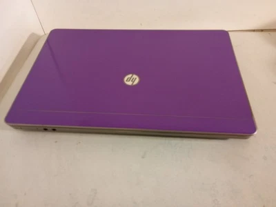 PURPLE HP AMD W/RADEON HD GRAPHICS  8G RAM 500G HDD,DVDRW Windows 11+Charger,CAM - Image 1 of 4