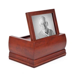 Holzurnen für Asche Erwachsene männlich/weiblich, Profi Holz Unr für menschliche Asche... - Bild 1 von 6