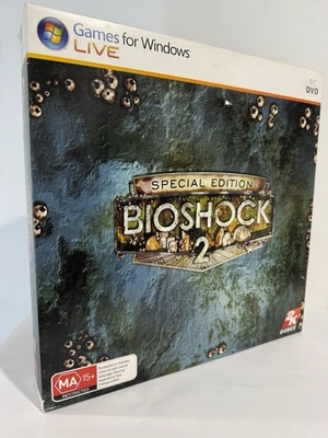 Bioshock 2 Special Edition PC Big Box (2010) Vinyl includes custom PET Protector - Image 1 of 4