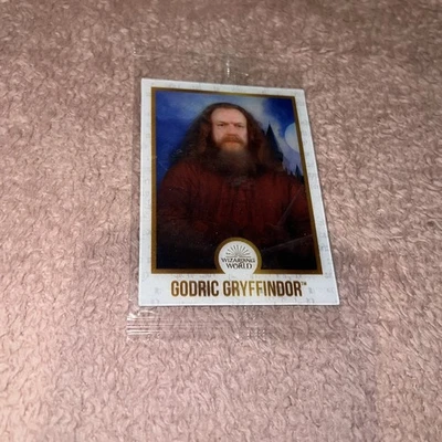 Godric Gryffindor Wizarding World Harry Potter Chocolate Frog card sealed - Image 1 of 3