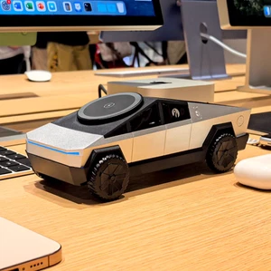 Cybertruck Wireless Charger 3in1 Fast MagSafe Charging Hub Watch AirPod - Picture 1 of 12