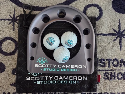 Taza/bolas/bolsa azul raro Scotty Cameron Gallery Studio Design⛳⛳⛳ Foto 1 de 4