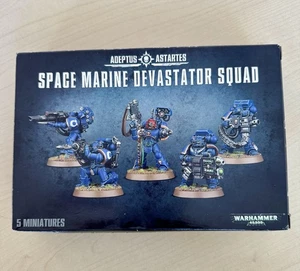 2014 Warhammer 40k Space Marine Devastator Squad 48-15 Adeptus Astartes Gw - Imagen 1 de 5