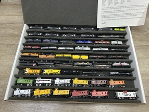 Huge Lot of 52 N Scale Oil Cars Caboose Atlas Trix Bachmann ConCor Rapido - Picture 1 of 24