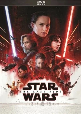 Star Wars Episode VIII The Last Jedi (DVD, 2018) Delivery≤ 30Day Disc + Art Only - Image 1 of 2