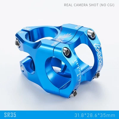 Bicycle Short Stem 31.8*35mm MTB Mountain Bike Handlebar Stem Ultralight Alloy - Image 1 of 4