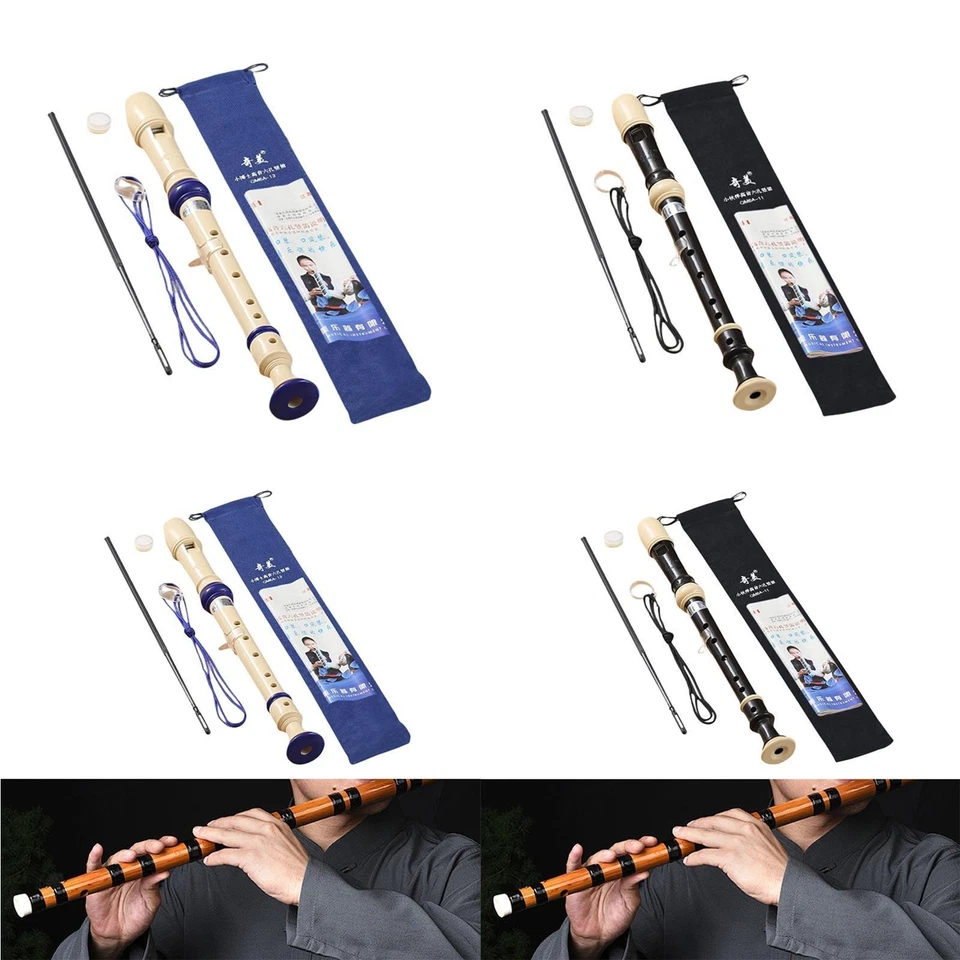 Soprano Recorder Portable Practice Clarinet for Kids Music Lovers Beginner - Image 1 of 1