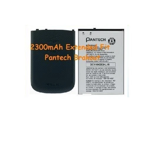 Batería y puerta de larga duración Pantech OEM para Breakout ADR8995 2300 mAh Verizon Foto 1 de 1