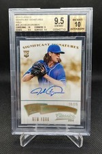 Jacob deGrom 2014 Classics Significant Signatures Gold /25 BGS 9.5/10 Auto Pop 5