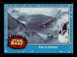 #46 Poe in Control (BASE) 2017 Topps Star Wars Journey to the Last (NM+)(OTH) - Imagen 1 de 2