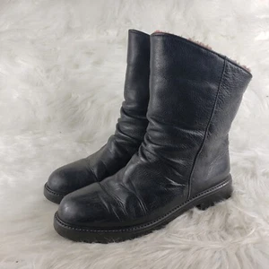 La Canadienne Vintage Made Canada schwarze Damen-Lederstiefeletten Größe US 6,5 - Bild 1 von 6