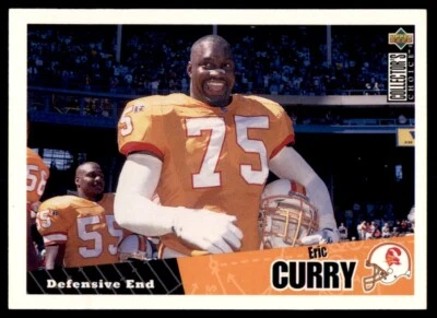 1996 Collector's Choice Eric Curry Tampa Bay Buccaneers #136 2073 - Image 1 of 2