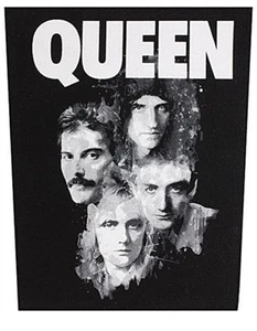 Paño cosido Queen Faces parche trasero grande 360 mm x 300 mm (rz) - Imagen 1 de 1