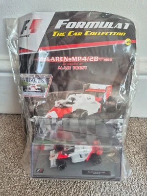 1/43 F1 Fórmula 1 COLECCIÓN DE COCHES - MCLAREN MP4/2B ALAIN PROST 1985 COCHE #44 NUEVO Foto 1 de 3