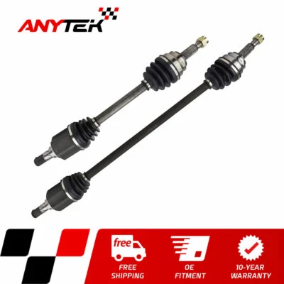 Пара передних осевых валов 2,0 л для 07–2017 Jeep Patriot Compass 2WD Auto CVT Tran - Изображение 1 из 4