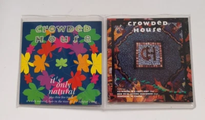 CROWDED HOUSE - Fall at your feet / It's Only Natural 2 x CD Slipcase (1991) Foto 1 de 4