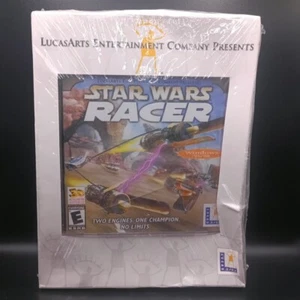 Star Wars Racer (PC, 2002) Pod Racing Lucas Arts Video Game New Sealed Windows - Picture 1 of 8