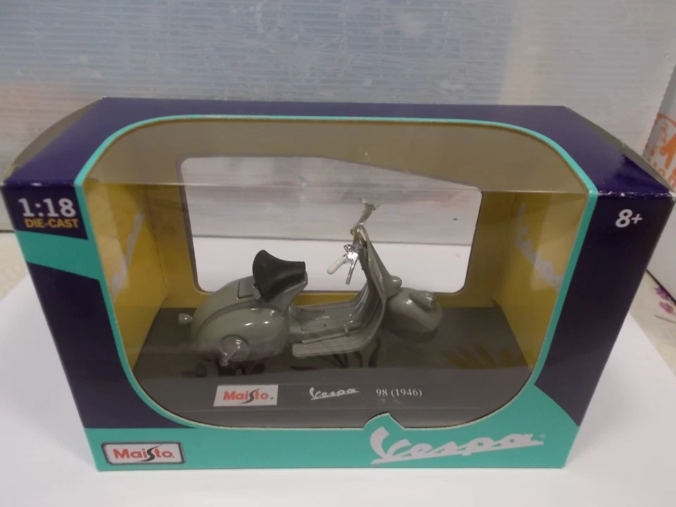 maisto sc1/18 vespa 98cc del 1946 - Immagine 1 di 1
