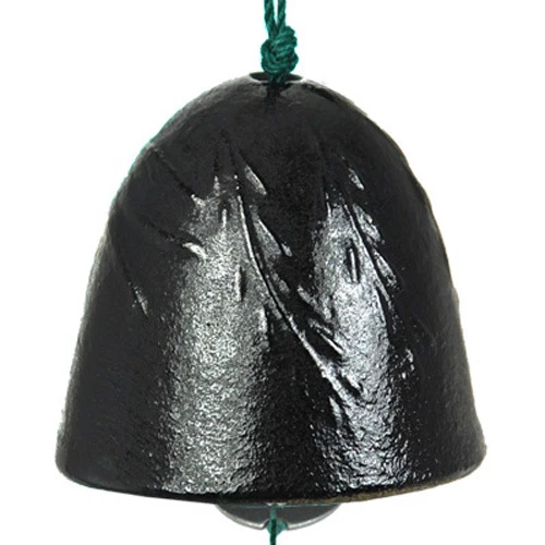 Carillón de viento Furin japonés Nambu hierro fundido Iwachu sauce negro, hecho en Japón Foto 1 de 1