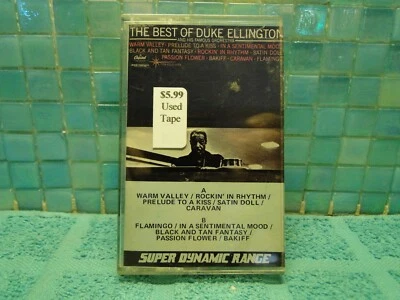 The Best Of Duke Ellington & His Famous Orchestra Cassette TESTED Buy2+Pay1Ship$ - Image 1 of 3